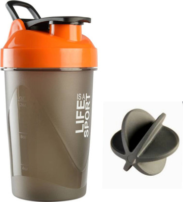 

Thrive Life in a Sport Protein Shaker 500 ml Shaker(Pack of 1, Orange), Multicolor