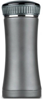 BLASTOISE POWER PLUS DOUBLE WALLED CRYSTAL SIPPER_0 350 ml Flask(Pack of 1, Grey, Steel)
