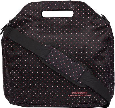 

kingsons KS6064W Medium Briefcase - For Women(black)
