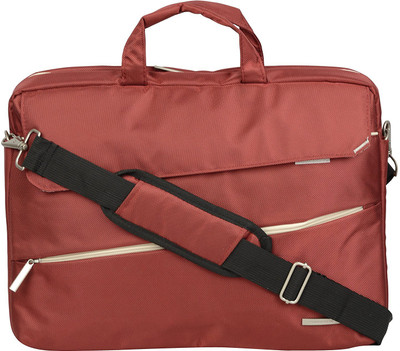 

kingsons KS 3036W RED Medium Briefcase - For Men & Women(red)