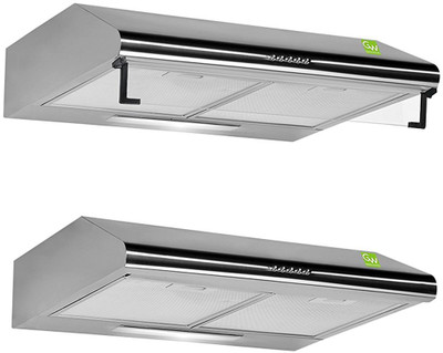 

J3 Technology Clasoco Inox 60cm Ceiling Mounted Chimney(White 1000 CMH)