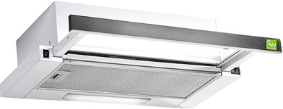 

J3 Technology F3 Cooker Hood 60cm Wall and Ceiling Mounted Chimney(White 600 CMH)