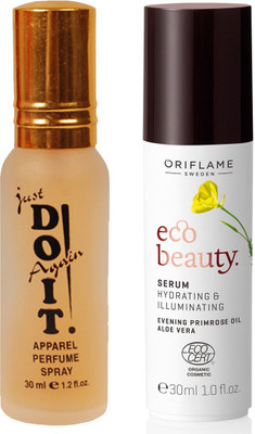 

Oriflame Sweden Ecobeauty Serum 30ml (32203) With Mirror Comb Set(Set of 2)