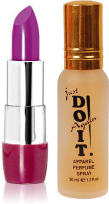 

Oriflame Sweden The ONE 5-in-1 Colour Stylist Lipstick Intense Collection (Vivid Violet - 32244) With Just Do It Perfume 30ml(Set of 2)