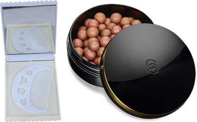 

Oriflame Sweden Giordani Gold Bronzing Pearls 25g (Dark Bronze - 32084) Wth Comb Mirror Set(Set of 3)