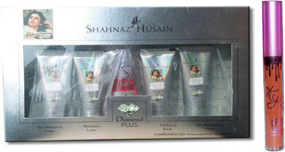 

Shahnaz Husain (Diamond) Facial Kit & Limited Edition Moisture Lip Gloss(Set of 2)