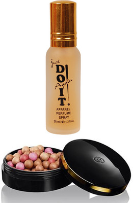 

Oriflame Sweden Giordani Gold Bronzing Pearls 25g (Natural Radiance - 32081) Wth Just Doit Perfume 30ml(Set of 2)