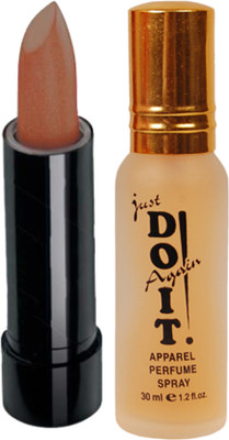 Oriflame Sweden Pure Color on the go Lipstick 2.5g (Soft Caramel-23550) With Just Do It Perfume 30ml(Set of 2) available at flipkart for Rs.299