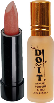 

Oriflame Sweden B/S Pure Color on the go Lipstick 2.5g (Vintage Rose-23546) With Just Do It Perfume 30ml(Set of 2)