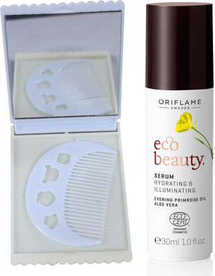 

Oriflame Sweden Ecobeauty Serum 30ml (32203) With Mirror Comb Set(Set of 3)