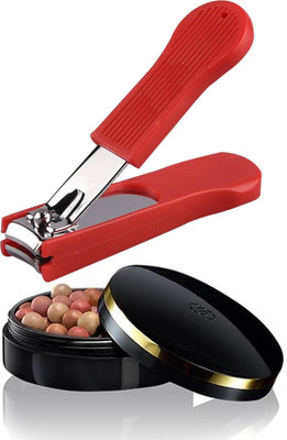 

Oriflame Sweden Giordani Gold Bronzing Pearls 25g (Natural Peach - 32083) Wth Nail Cutter(Set of 2)