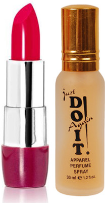 

Oriflame Sweden The ONE 5-in-1 Colour Stylist Lipstick Intense Collection (Rose Ray - 32240) With Just Do It Perfume 30ml(Set of 2)