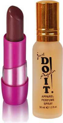 

Oriflame Sweden Very Me Lip Addict (Mocha Dream - 30364) With Just Do It Perfume 30ml(Set of 2)