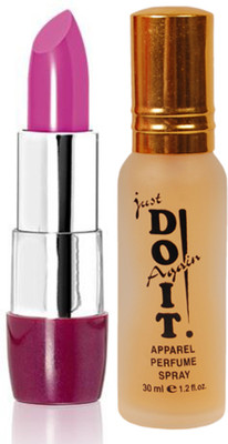 

Oriflame Sweden The ONE 5-in-1 Colour Stylist Lipstick Intense Collection (Flamingo Fuchsia - 32242) With Just Do It Perfume 30ml(Set of 2)