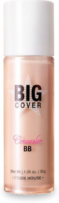 

Etude House Big Cover Concealer BB 30g (SPF 50+ / PA+++) - Beige ( MADE IN KOREA ) Concealer(Beige, 30 g)