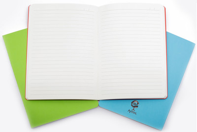 

ARTREX A5 Note Book(BENCHMARK A5 RULED STICHED NOTE BOOK (SET of 3), Red, Blue, Green, Pack of 3), Blue;green;red