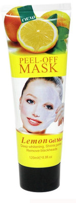 One Personal Care Anti Blackhead, Shrinks Pores Whitening Lemon Gel Peel Off Mask(120 ml)