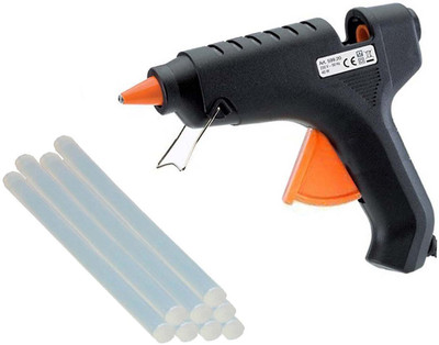 

Yashmit Professional 40 Watt With 8 Hot Melt Glue Sticks (4inch/10cm) Standard Temperature Corded Glue Gun(11 mm)