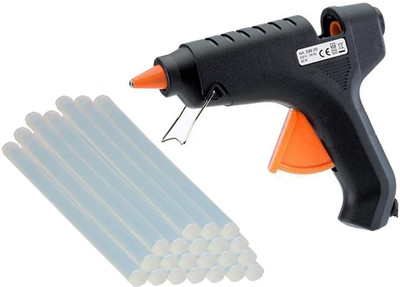 

Yashmit Professional 40 Watt With 21 Hot Melt Glue Sticks (4inch/10cm) Standard Temperature Corded Glue Gun(11 mm)
