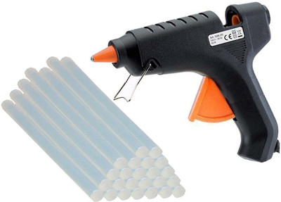

Yashmit Professional 40 Watt With 24 Hot Melt Glue Sticks (4inch/10cm) Standard Temperature Corded Glue Gun(11 mm)