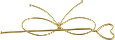 

The Bling Stores Bow Cord Wrap Hair Clip Hair Clip(Gold)