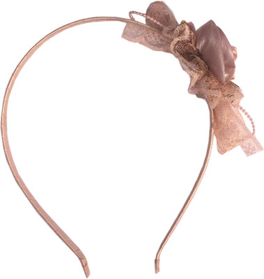 

Loops n knots Floral Hair Band / Head Band (ha1230) Hair Band(Brown)