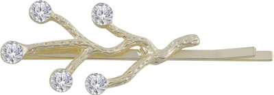 

The Bling Stores Crystal Embellished Golden Branch Hair Clips Hair Clip(Gold)