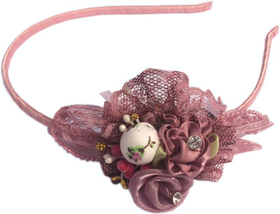 

Loops n knots Floral Hair Band / Head Band (ha1226) Hair Band(Purple)