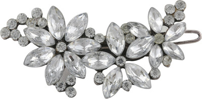 

The Bling Stores Glamorous Crystal Hair Clip Hair Clip(Silver)