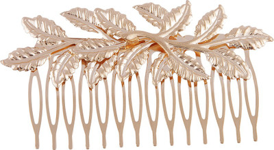 

The Bling Stores Golden Leaf Climber Hair Clip Hair Clip(Gold)