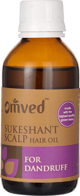 

Omved Anti-Dandruff Hair Oil- 100% Natural, Organic & Chemical Free - Anti Fungal & Antiseptic - 110ml Hair Oil(110 ml)