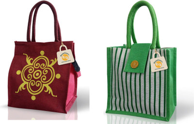 

Handcraft Hand-held Bag(Multicolor)