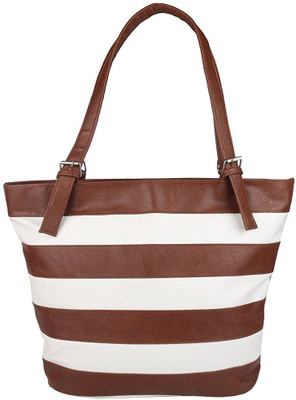 

Zircons Shoulder Bag(Brown, White)