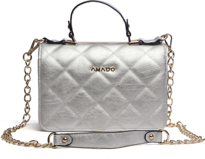

Amado Messenger Bag(Silver)