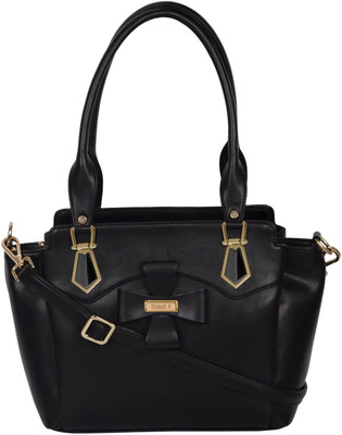 

FINEST Shoulder Bag(Black, Gold)