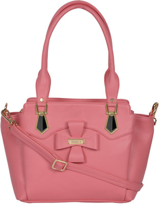 

FINEST Shoulder Bag(Pink, Gold), Gold;pink