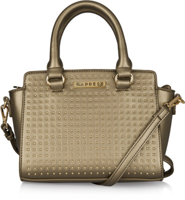 

Caprese Satchel(Gold, Green)