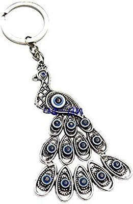 

Universal Evil Eye Peacock Good Luck Key Chain