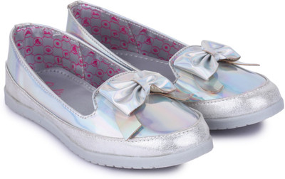 

Barbie Girls Slip on Ballerinas(Silver