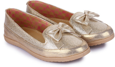 

Barbie Girls Slip on Ballerinas(Gold