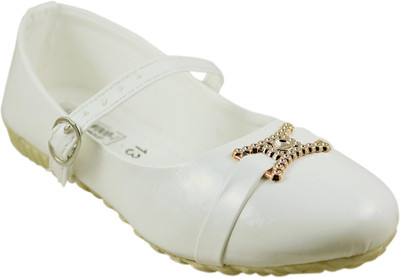 

Leatherwood1 Boys & Girls Slip on Ballerinas(White