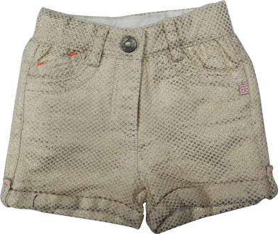 

Tiddlywings Short For Girls Casual Solid Cotton(Grey, Pack of 1, Jaycard