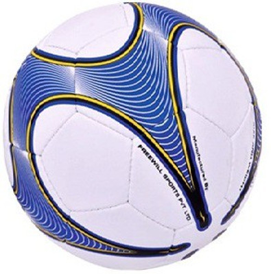 

Nivia Vega Football - Size: (Pack of 1, Multicolor, White & blue
