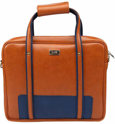

2AM 14 inch Laptop Messenger Bag(Brown)