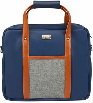

2AM 14 inch Laptop Messenger Bag(Blue)