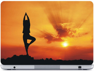 

PRINTAXA SURYA NAMASKAR VINYL Laptop Decal 15.6