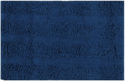 

Riva Carpets Cotton Bath Mat Cotton Bathmat(Blue