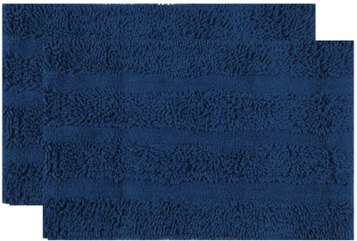 

Riva Carpets Cotton Bath Mat Promo Bath Mat(Navy Blue