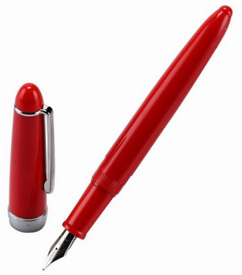 

Neo Gold Leaf JINHAO 992 RED BODY COLOR CHROME TRIM FOUNTAIN PEN ( FINE NIB ) Fountain Pen