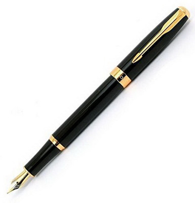 

BAOER NEW BAOER 388 FOUNTAIN PEN BLACK NOBLEST GOLDEN M NIB Free shipping Fountain Pen